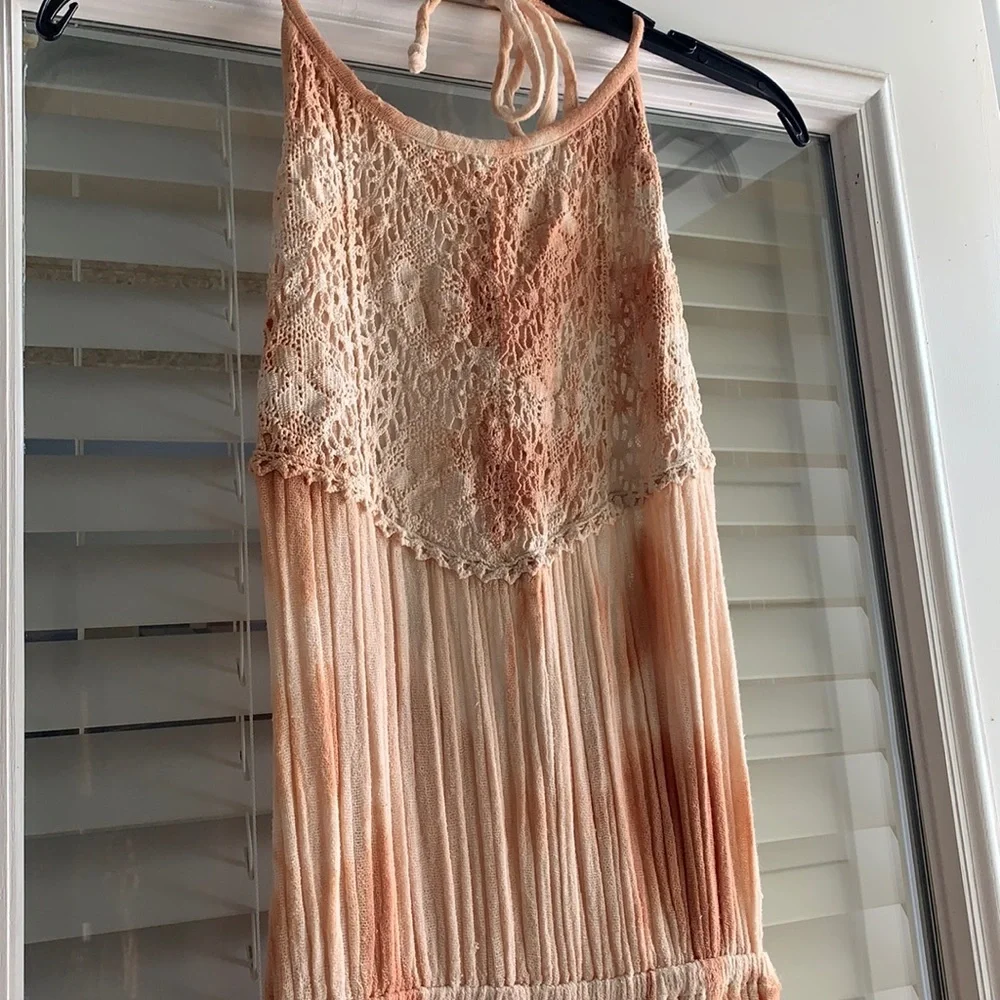 Golden by JPB maxi dress SMALL 100% Cotton - Picture 3 of 10